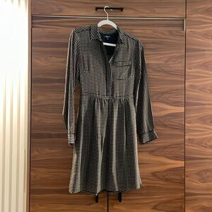 Madewell 100% silk dress